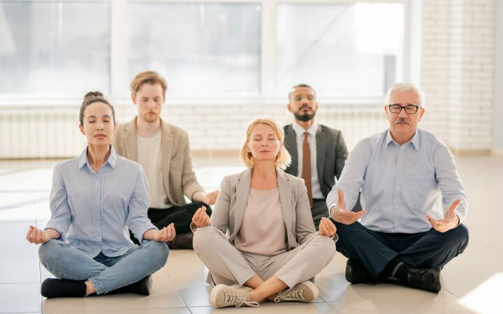 Yoga, Meditation, meditieren