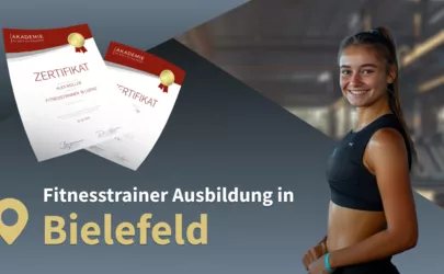 Fitnesstrainer Ausbildung in Bielefeld Herobild